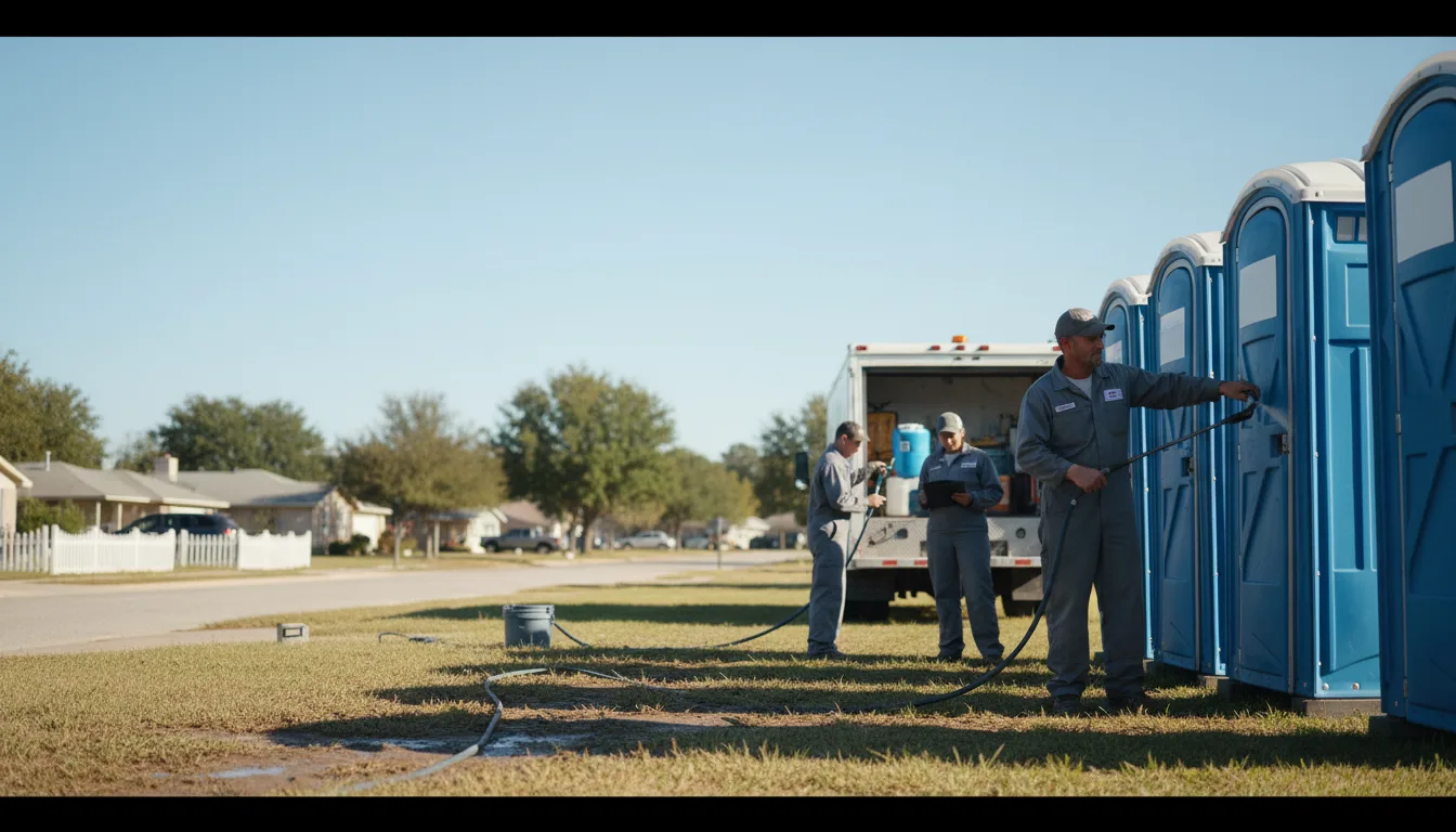 Long-Term Portable Toilet Rental in Odessa, WA near me